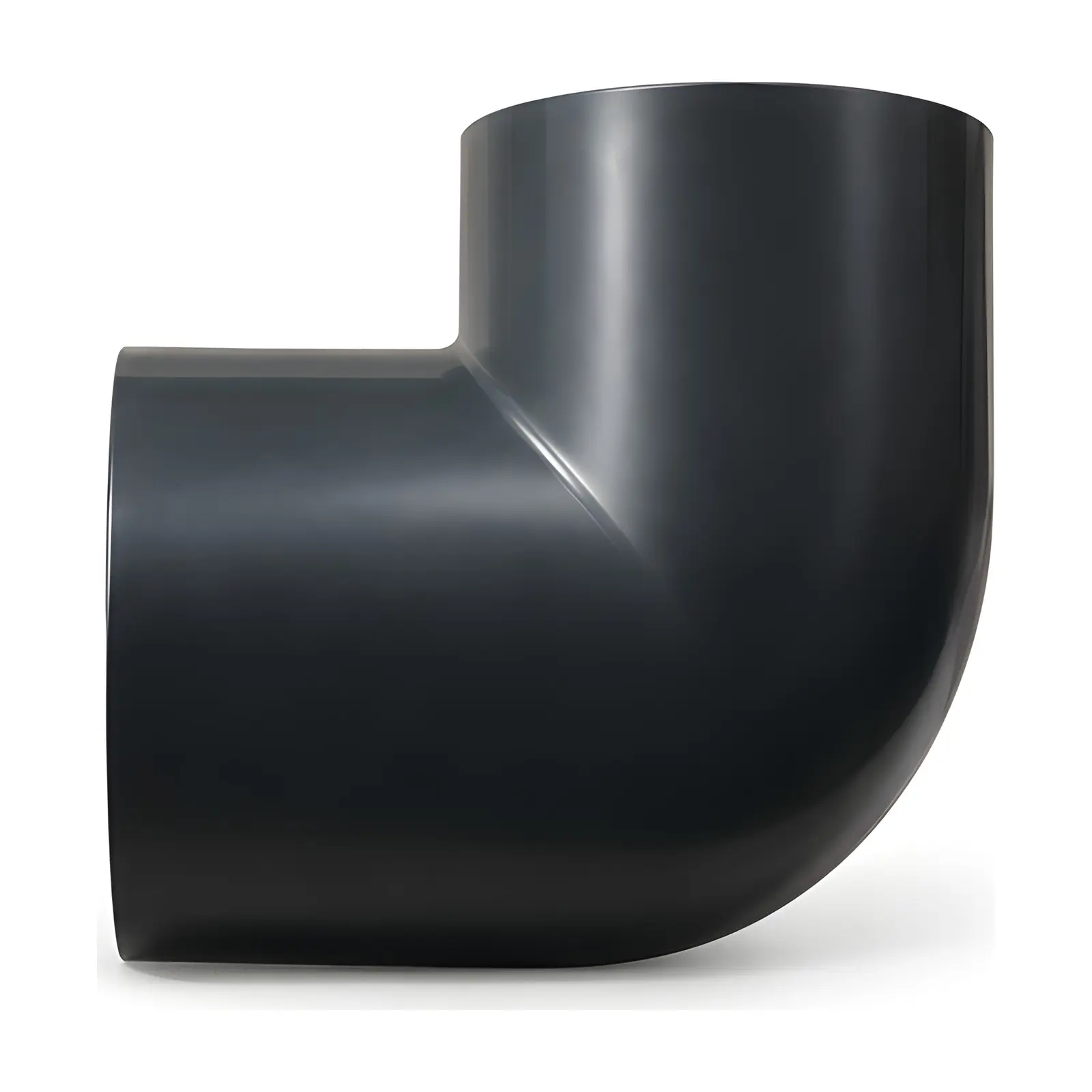 Elbow PVC, front
