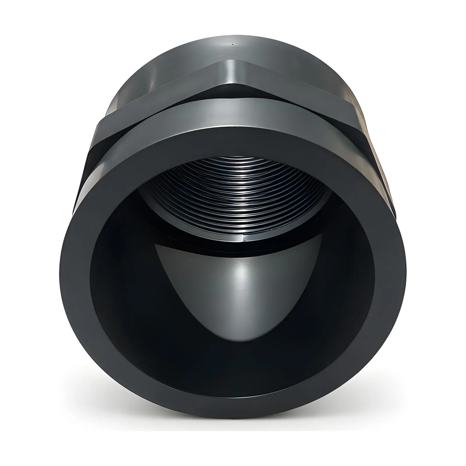 PVC Female Socket, end view